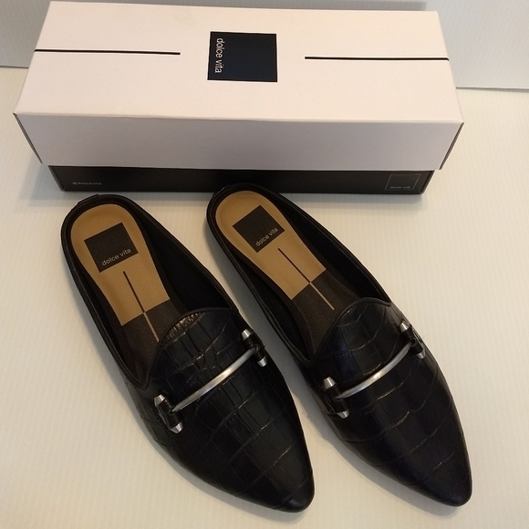 Dolce Vita Shoes - 💚🎄SALE 🎄💚DOLCE VITA CROC LEATHER Mules